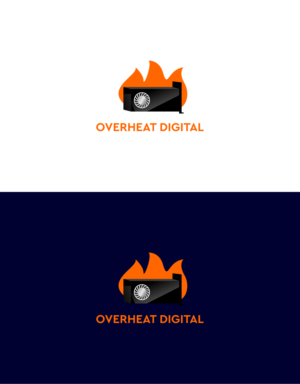 Logo Design by Omee for OVERHEAT DIGITAL LTD | Design: #26744549