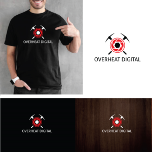 Logo Design by webeezine for OVERHEAT DIGITAL LTD | Design: #26737607