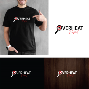 Logo Design by webeezine for OVERHEAT DIGITAL LTD | Design: #26737608