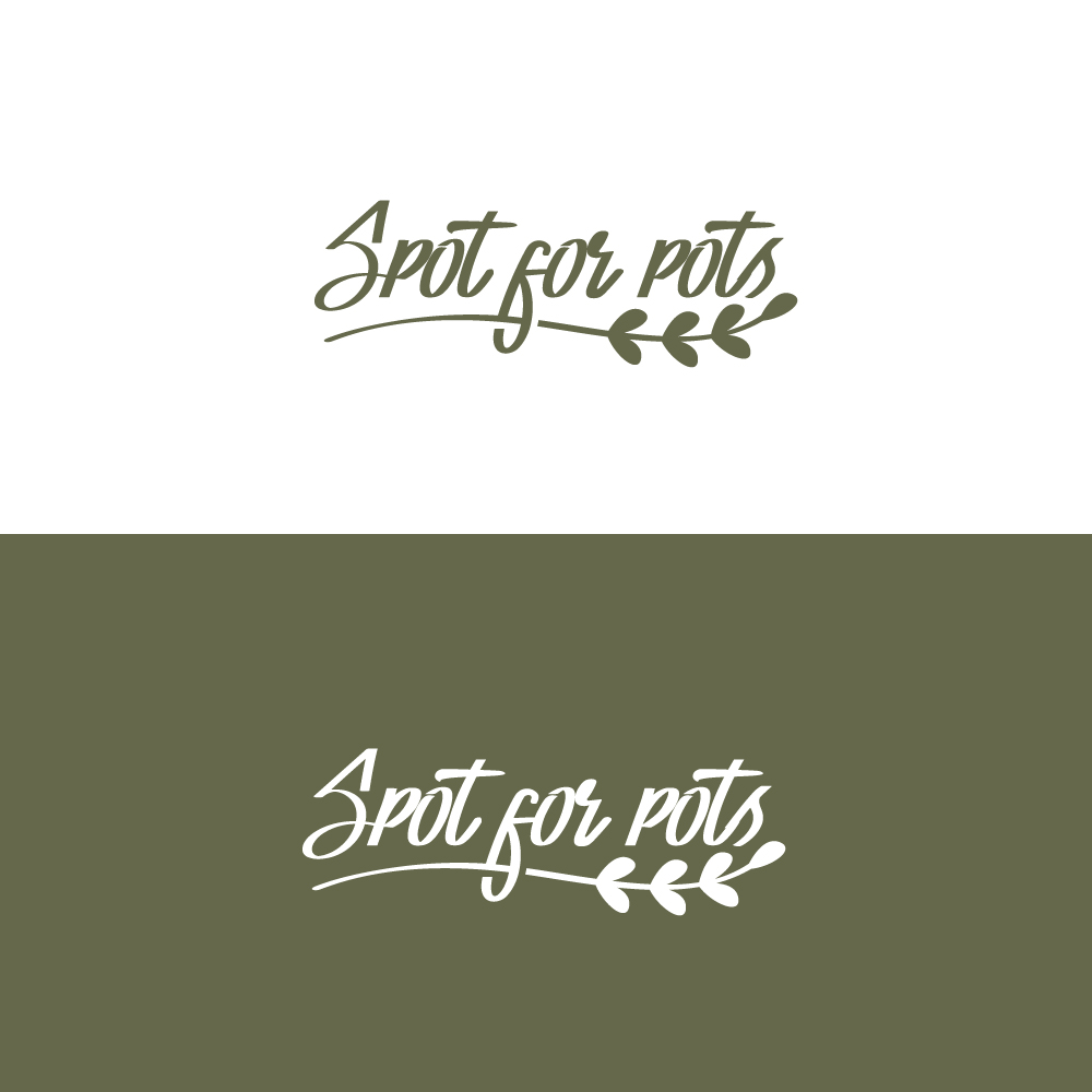 Logo Design by Sujit Banerjee for Spot for Pots | Design #26746715