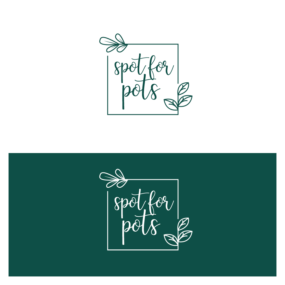 Logo Design by Sujit Banerjee for Spot for Pots | Design #26746718