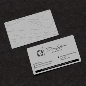 Danny Garcia Design, LLC: Die-Cut/Industrial Architecture Work | Visitenkarten-Design von Sandaruwan