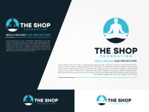 Either "THE SHOP FOUNDATION" and/or "SEALS HEALING OUR PROTECTORS" | Logo Design by Jet-D