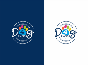4 Dog Paws | Logo-Design von nikkiblue