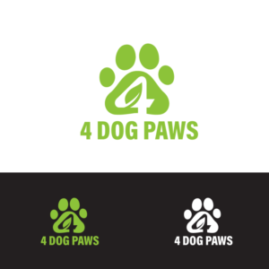 4 Dog Paws | Logo Design by YAZIKO