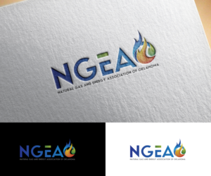 "NGEAO" "Natural Gas and Energy Association of Oklahoma" | Diseño de Logo por step forward 2