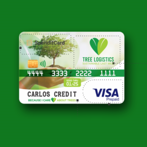 Looking for amazing Credit Card Design for sustainable, green last mile delivery company | Card Design by Fat Bat Man