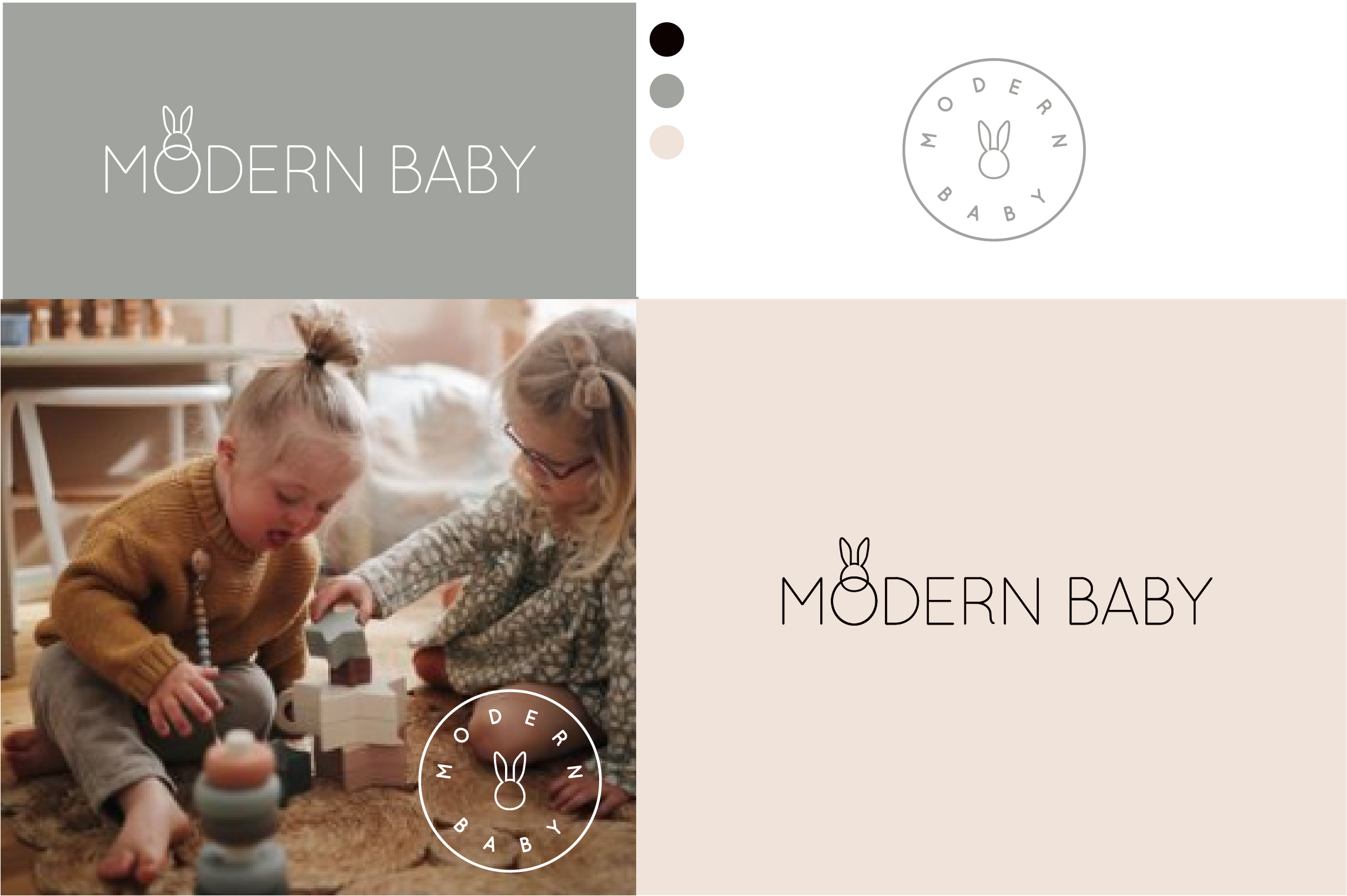 Logo Design by Birdcage for modern baby | Design #26759440