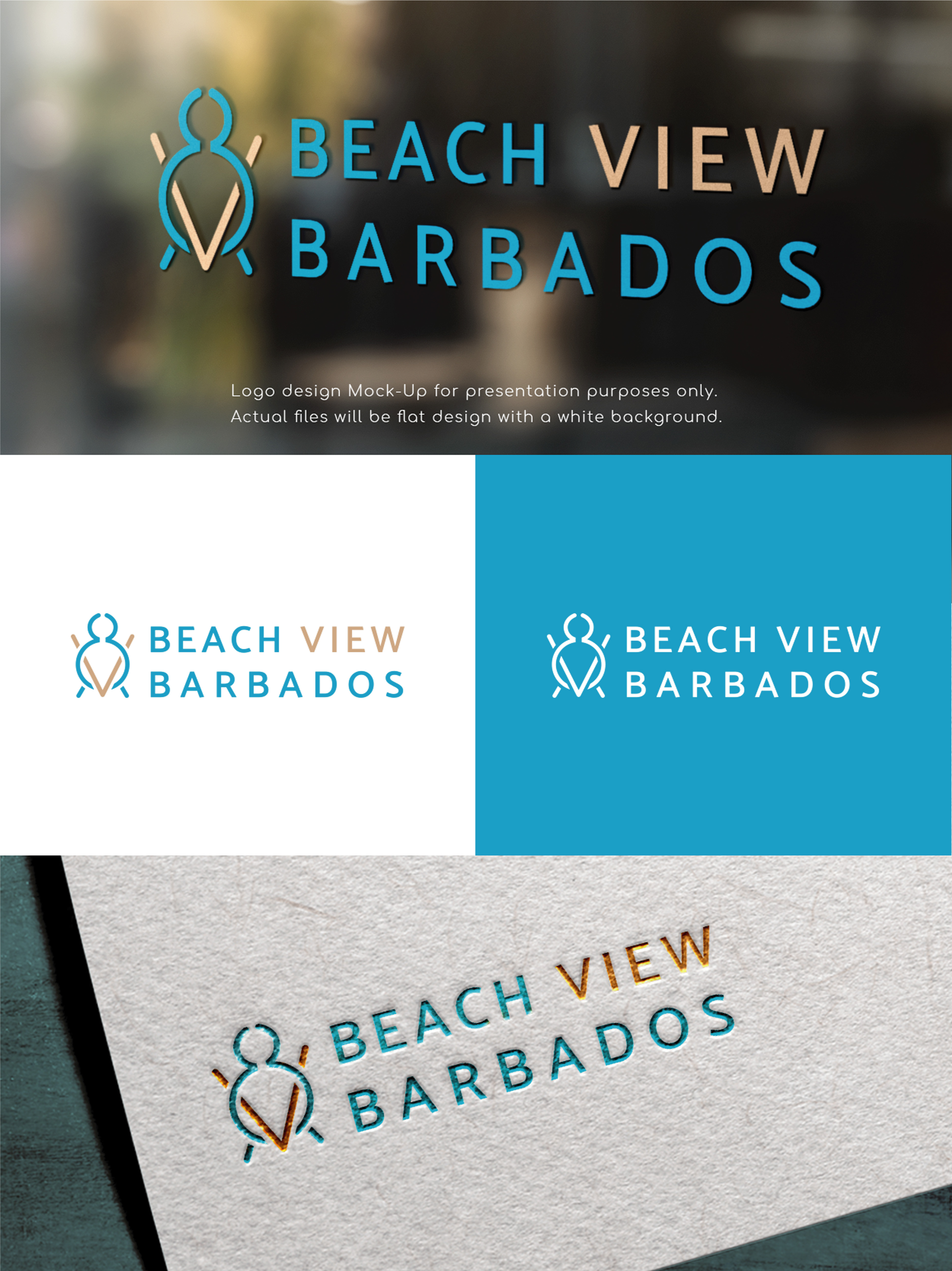 Logo Design by jnh for Beach View Hotel | Design #26749036