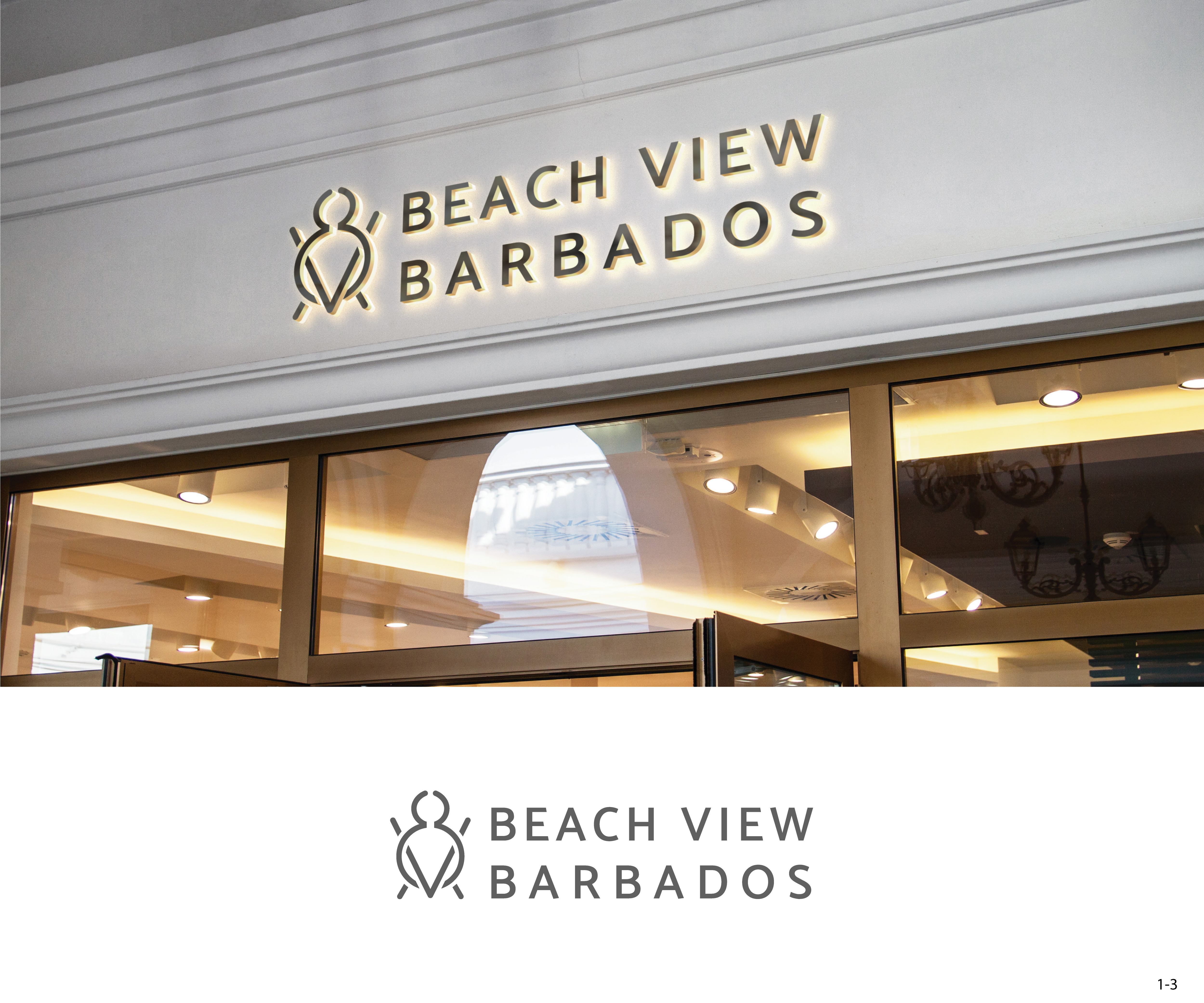 Logo Design by jnh for Beach View Hotel | Design #26749225