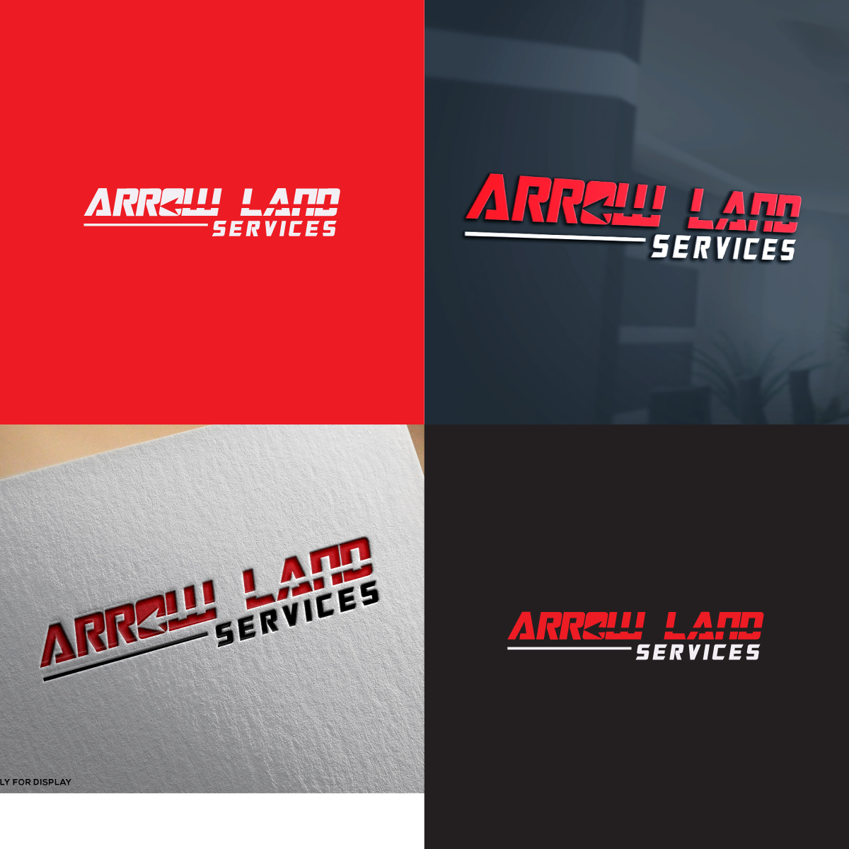 Logo Design by MaToTiPiLa for Arrow Land Services | Design #26734514
