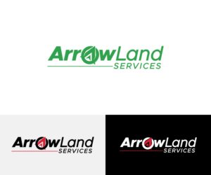 Logo Design by lionx for Arrow Land Services | Design: #26734132