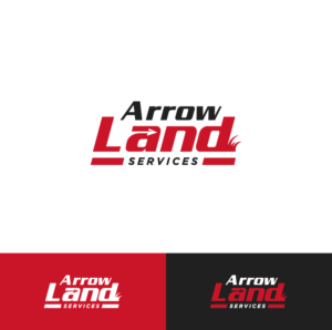 Logo Design by ecorokerz for Arrow Land Services | Design: #26736749