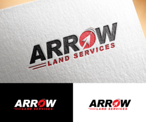 Logo Design by step forward 2 for Arrow Land Services | Design: #26735279