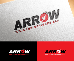 Logo Design by step forward 2 for Arrow Land Services | Design: #26737896