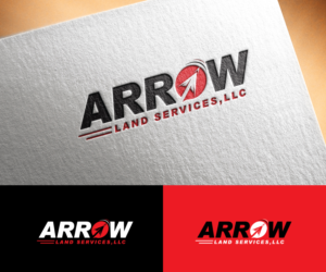 Logo Design by step forward 2 for Arrow Land Services | Design: #26737931
