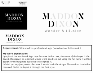 Logo Design by Maria Azka