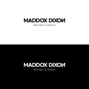 Maddox Dixon (with a subtitle underneath reading: Wonder & Illusion | Logo Design by tavi