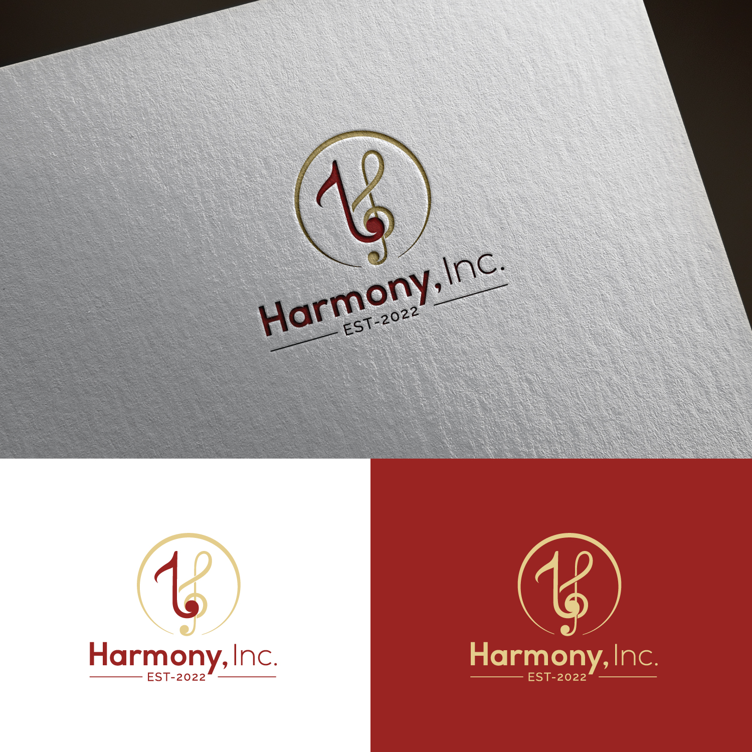 Logo Design by sankar999 for Harmony, Inc.  | Design #26735760