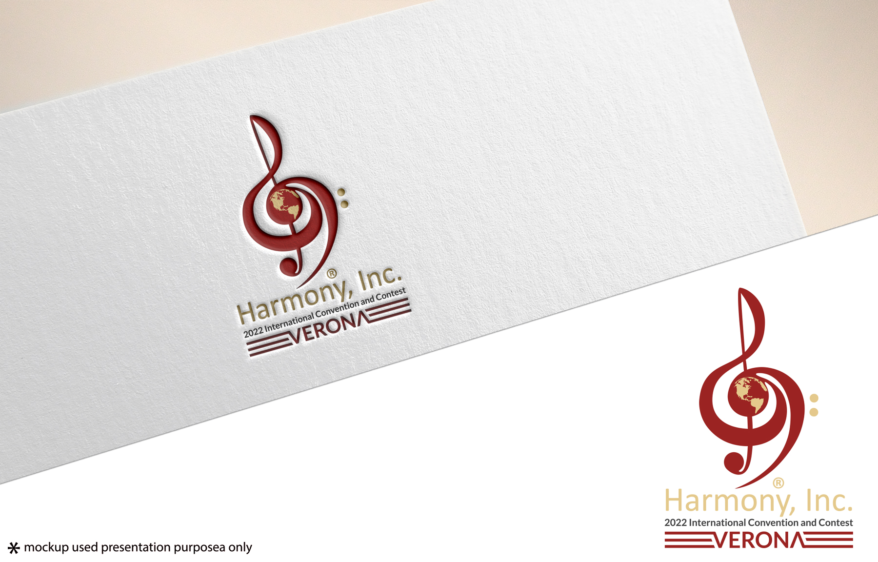 Logo Design by Rubia@ for Harmony, Inc.  | Design #26738164
