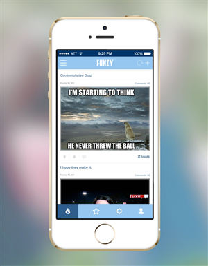 Funny Images+Videos Mobile App | Diseño de aplicación (App) por TechWise