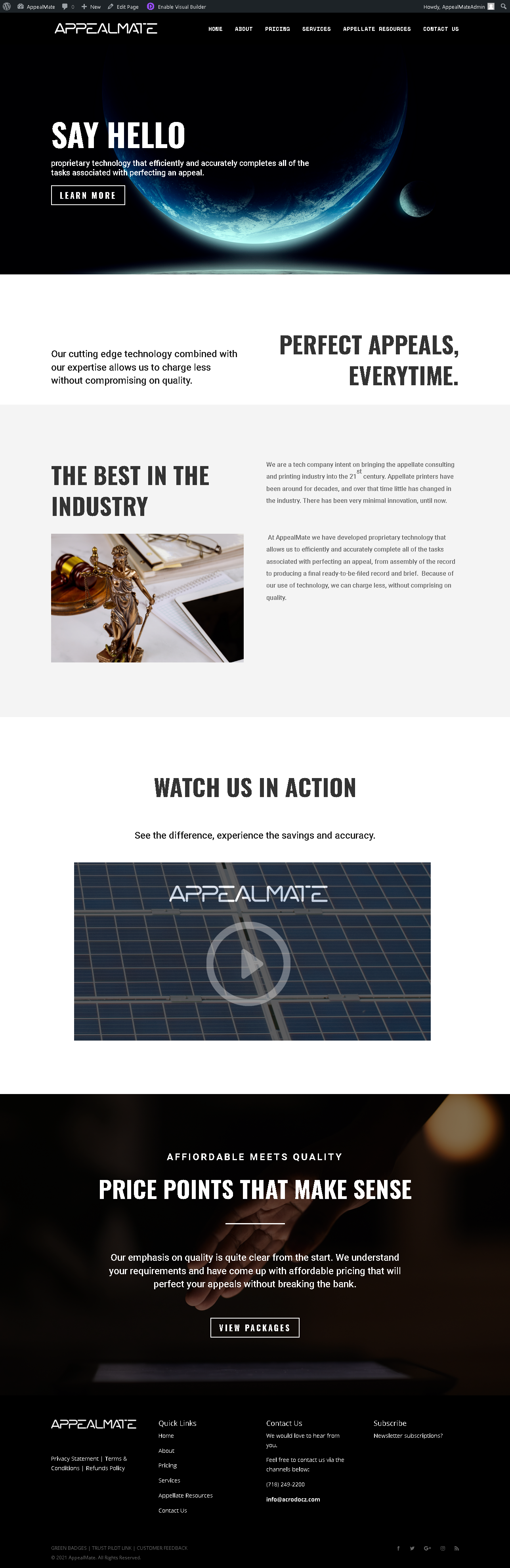 Web Design by Mindnovae for this project | Design #26766601