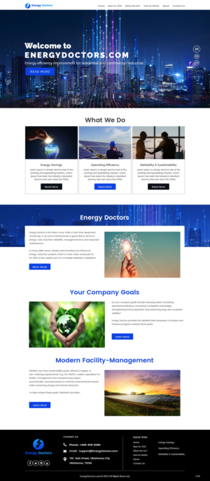 Web Design by pb for this project | Design: #26738046
