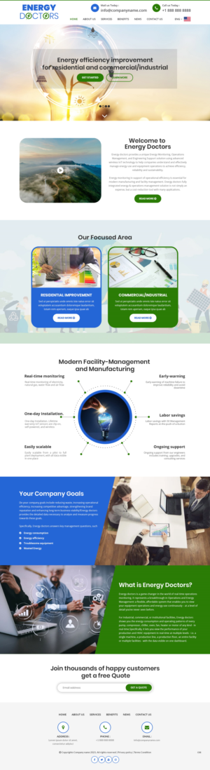 Web Design by pb for this project | Design: #26738053