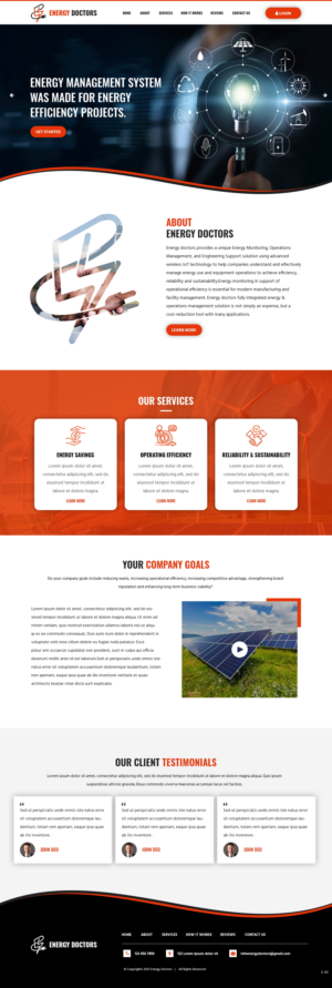 Web Design by pb for this project | Design: #26738059