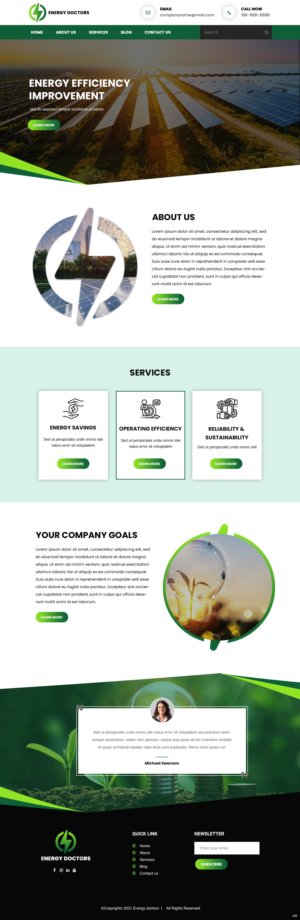 Web Design by pb for this project | Design: #26738063