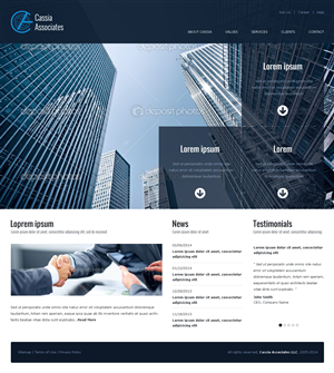 Web Design by - - for this project | Design #3091689