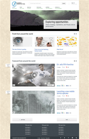 Web Design by LuCa for this project | Design: #3091725