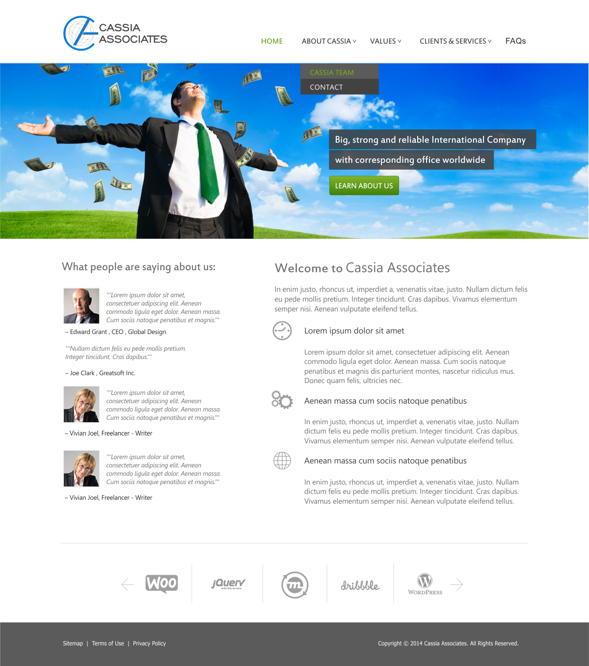 Web-Design von CreativeIyke für dieses Projekt | Design #3099197