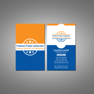 Briefkopf-Design von Creations Box 2015 für Federal Public Defender CDCA | Design: #26754357