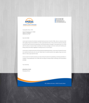 Letterhead Design by Creations Box 2015 for Federal Public Defender CDCA | Design: #26755508