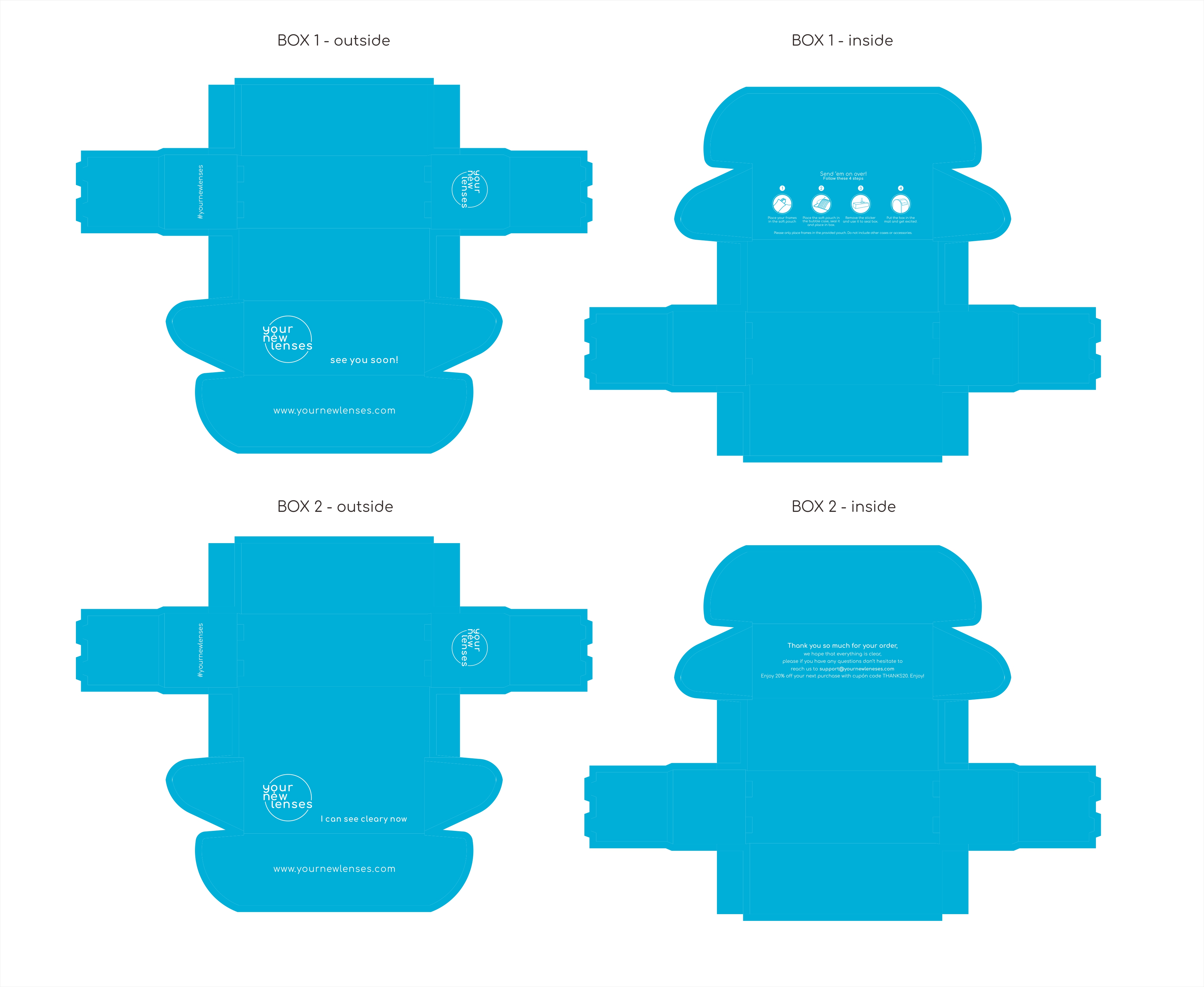 Packaging Design by vta for your new lenses | Design #26760555