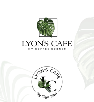 Lyon's Cafe   (then in smaller text underneath the name - My Coffee Corner) | Design de Logo par ZeneFashions