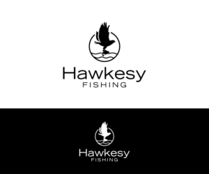 Hawkesy Fishing | Logo Design by Art Lancer