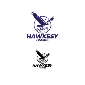 Hawkesy Fishing | Logo Design by Graphic Bricks