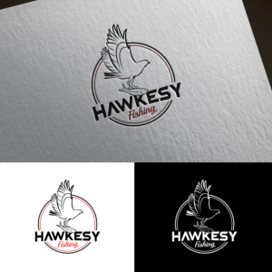 Hawkesy Fishing | Logo Design by sankar999