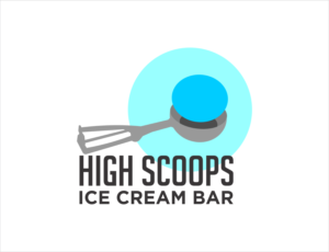 HIGH SCOOPS ICE CREAM BAR | Design de Logo par BNdesigner