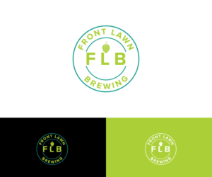 Front Lawn Brewing | Diseño de Logo por makerlogoz