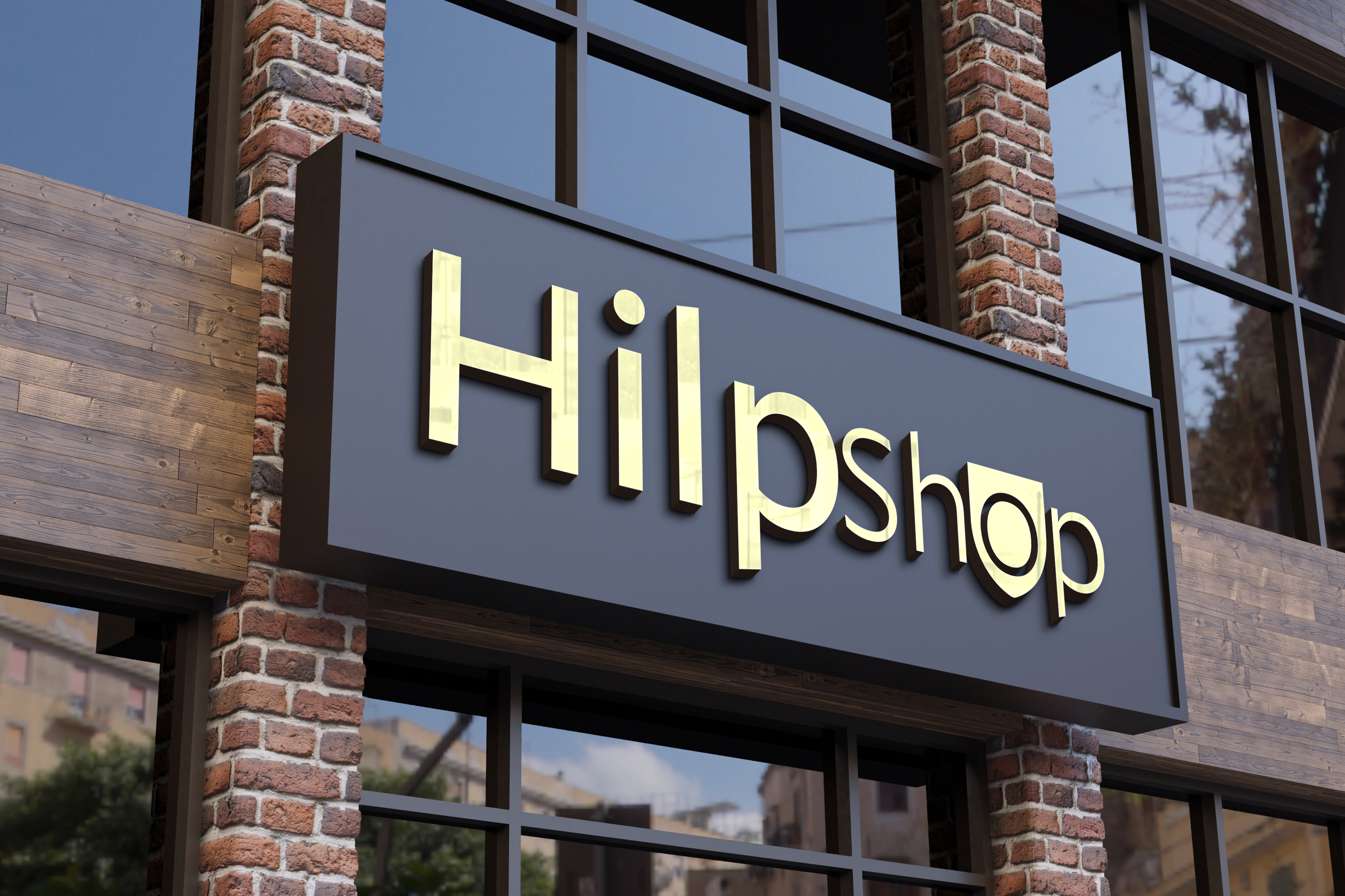 Logo Design by makerlogoz for Hilp Shop | Design #26770547