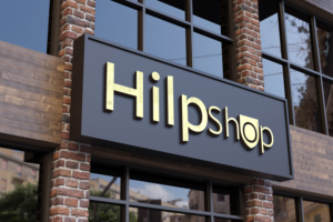 Hilp-shop.nl | Logo Design by makerlogoz