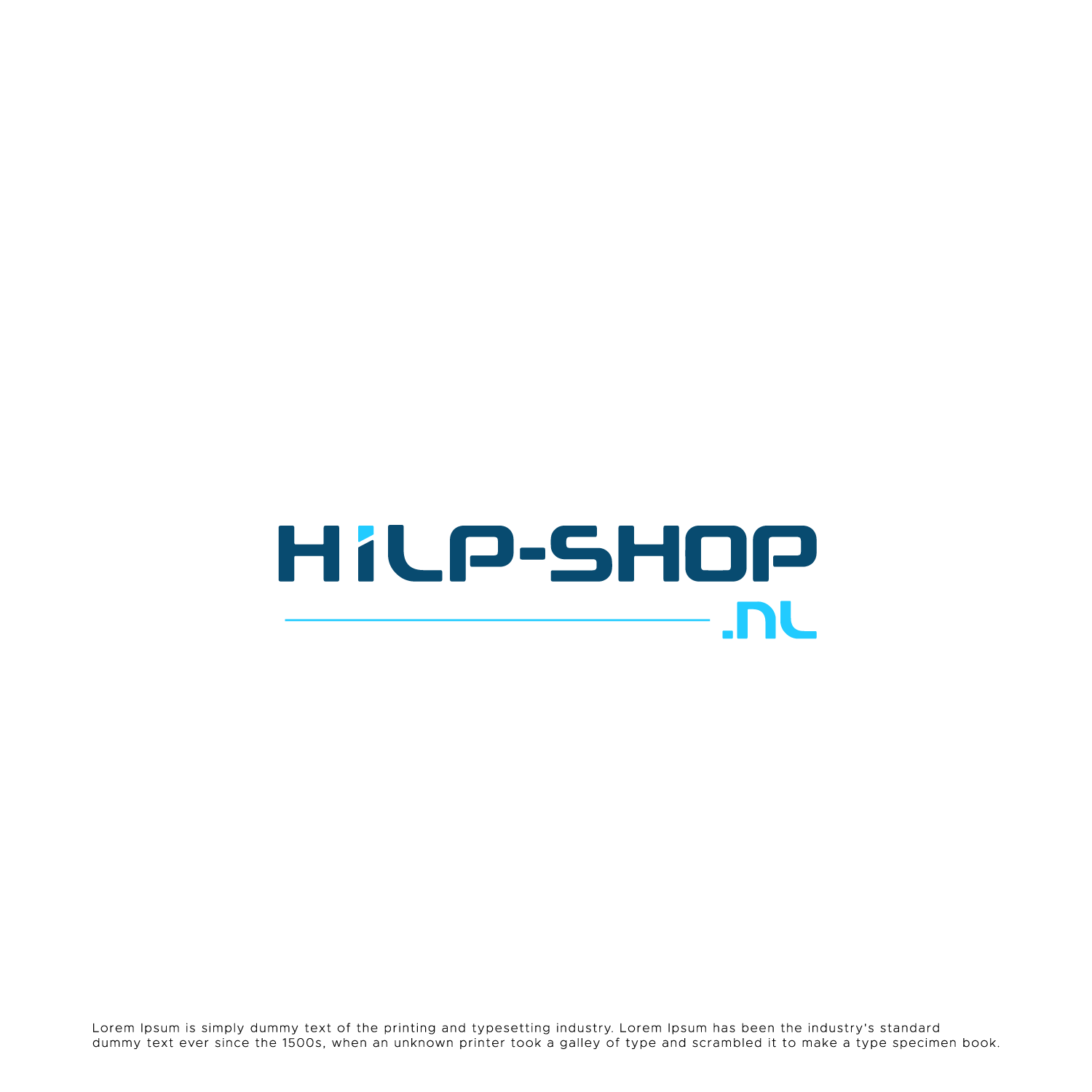 Logo Design by Potatow for Hilp Shop | Design #26767650