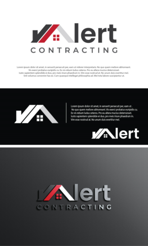 Logo Design by farady for Alert Contracting | Design: #26763027