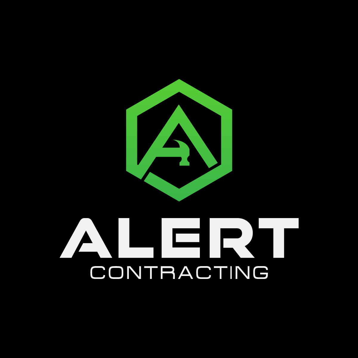 Logo Design by Rueell Artss for Alert Contracting | Design #26752846