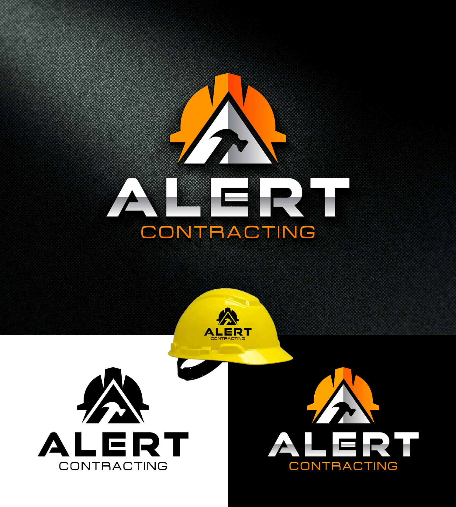 Logo Design by Rueell Artss for Alert Contracting | Design #26768865