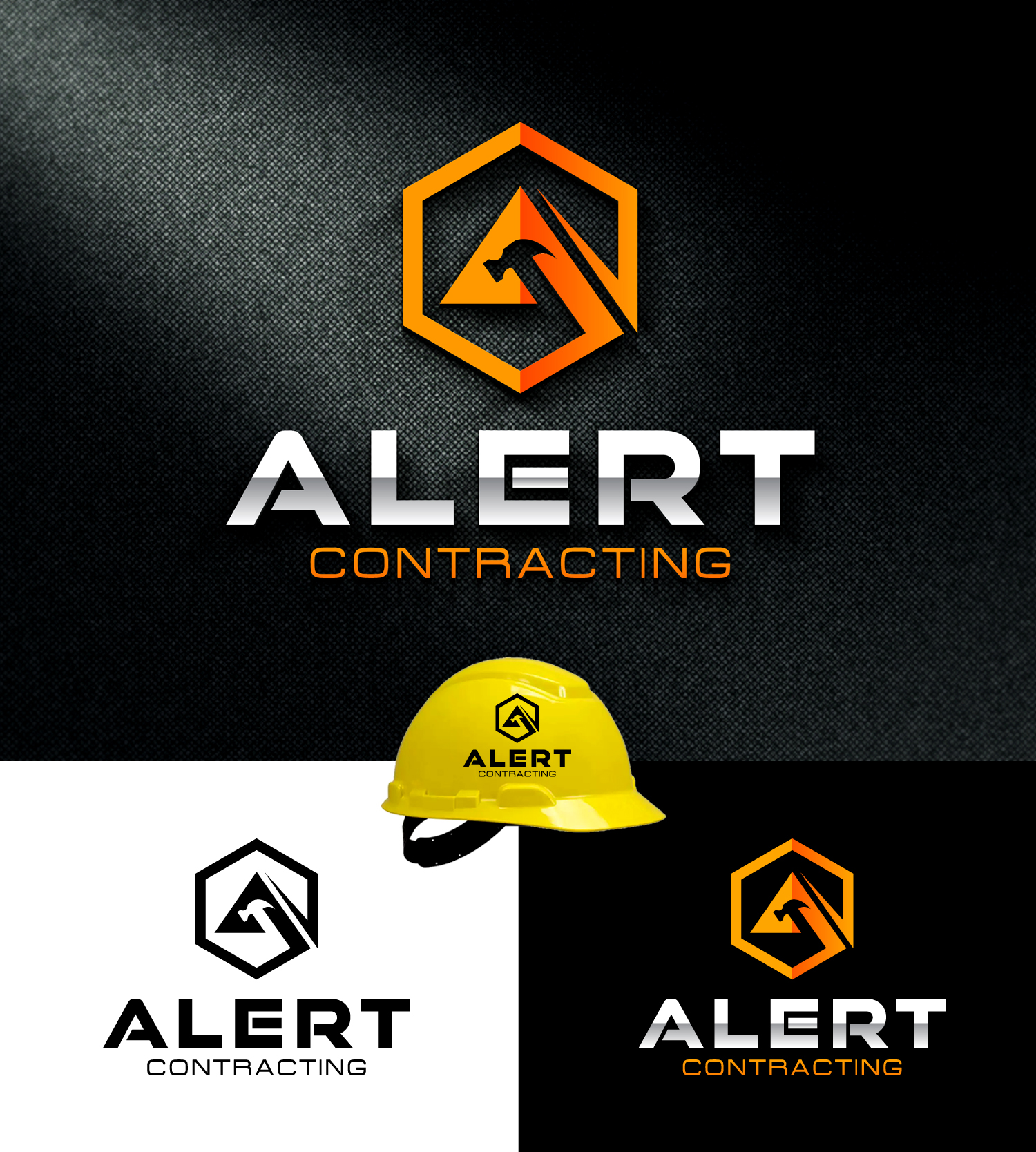 Logo Design by Rueell Artss for Alert Contracting | Design #26769066