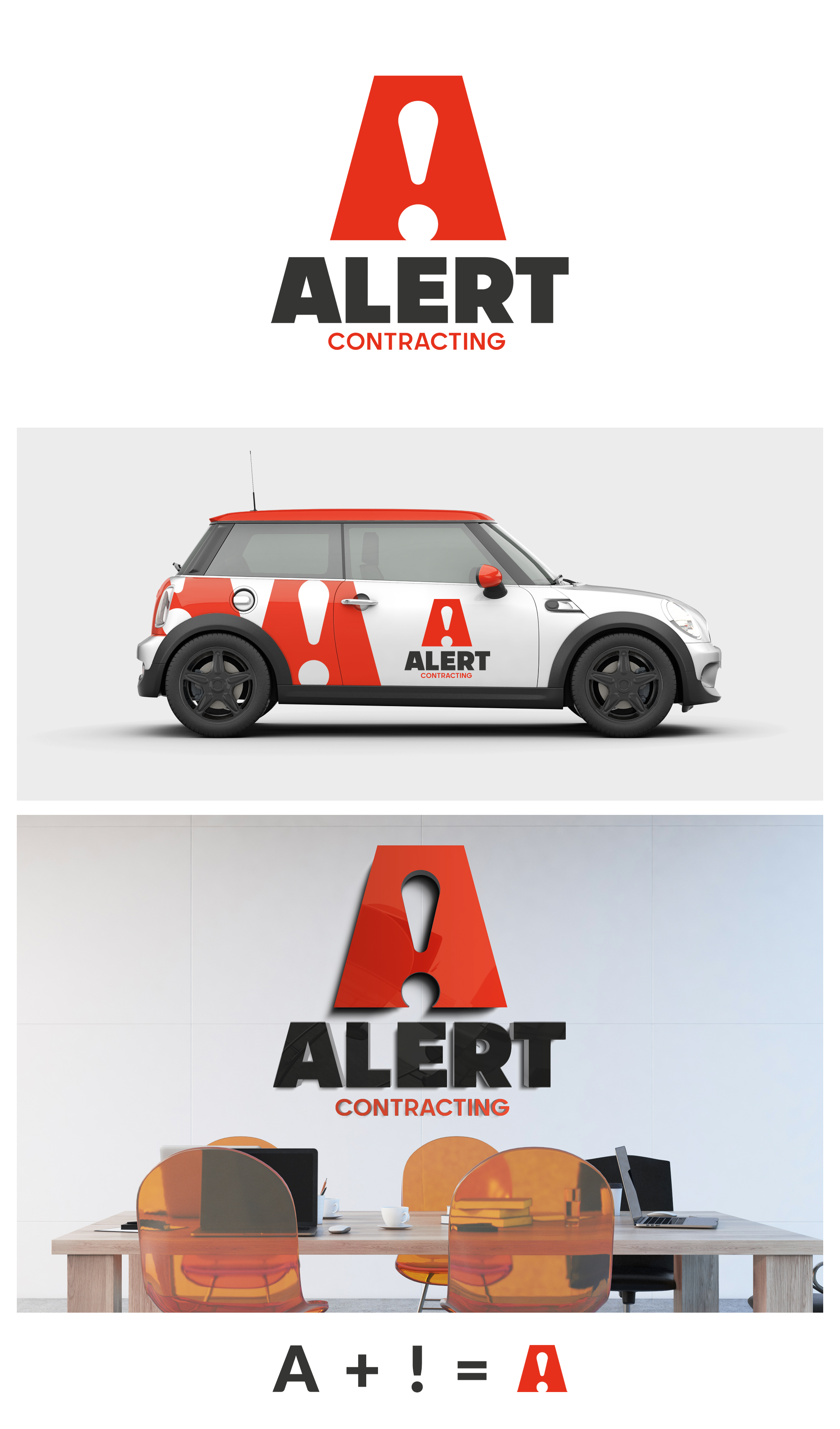 Logo-Design von thelogodee für Alert Contracting | Design #26745639